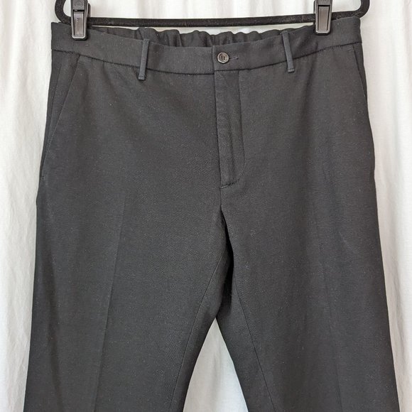 Mr Porter Incotex Black Slim Fit Slacks Size 52 - Picture 4 of 13